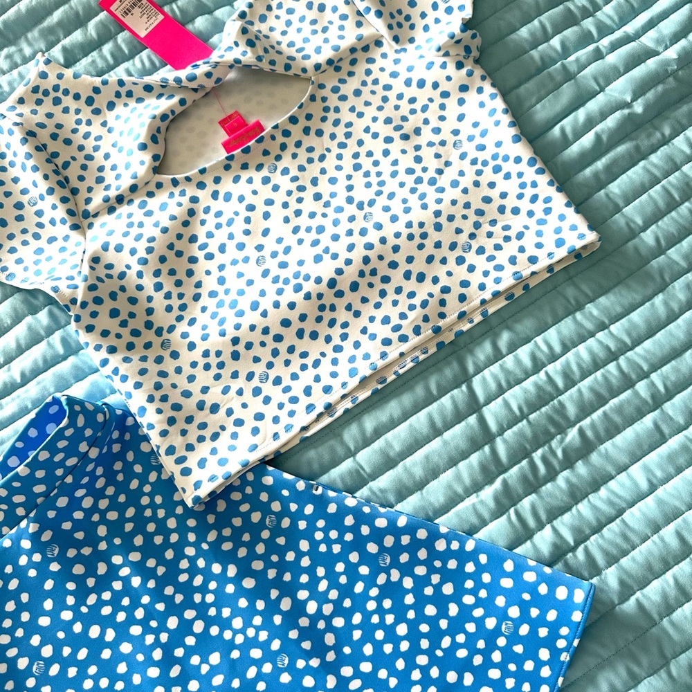 Lilly Pulitzer Top and skirt  set  Kids 16